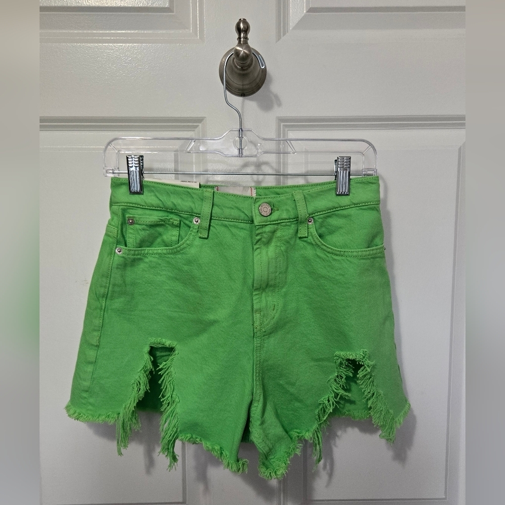 BDG High Rise Denim Shorts - Picture 4 of 6